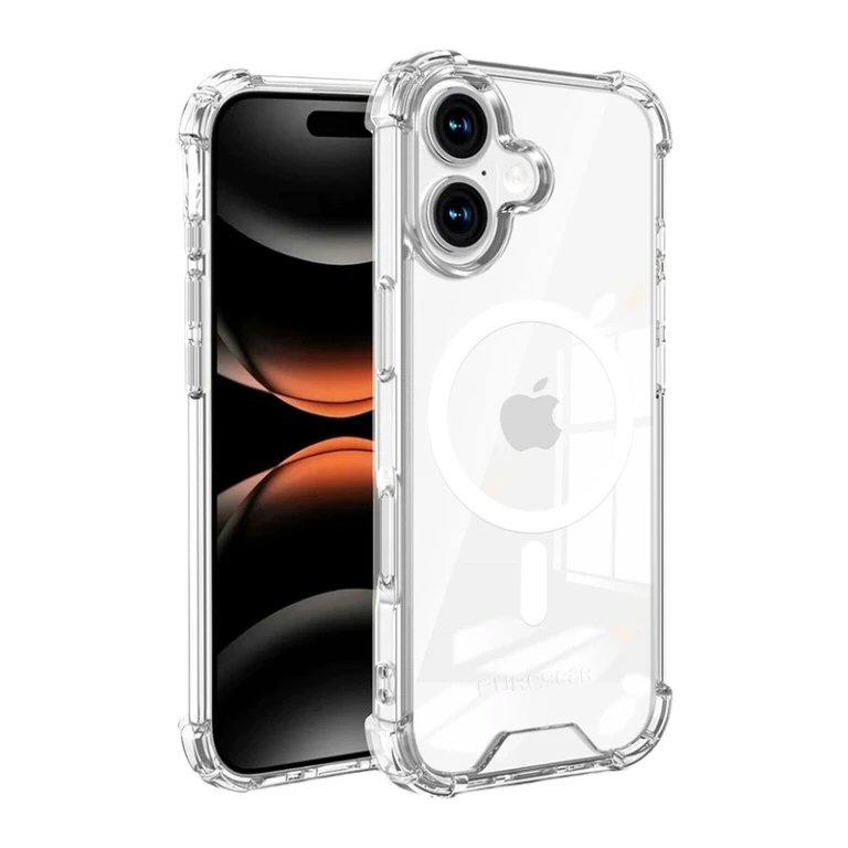 כיסוי לאייפון 17 Puregear PureGear Hard Shell Mgesafe שקוף