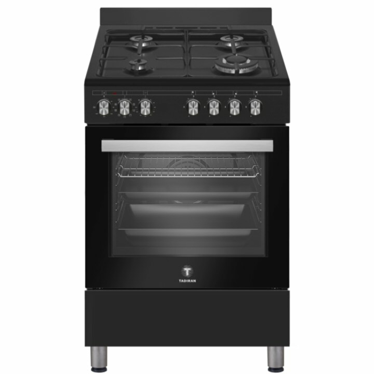 תנור משולב גז 60 סמ טורבו TOFS650MBL שחור פחם תדיראן TADIRAN
