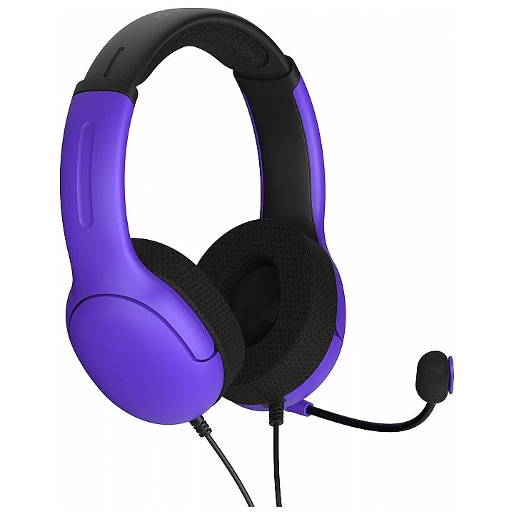 אוזניות גיימינג חוטיות Turtle Beach PDP Airlite סגולות ל PS5 ו PS4