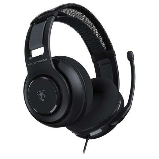 אוזניות גיימינג Turtle Beach Atlas 200 Multiplatform שחורות עם דרייברים 50 מ"מ