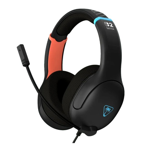 אוזניות גיימינג Turtle Beach Airlite Fit שחור פחם ל Nintendo Switch 2
