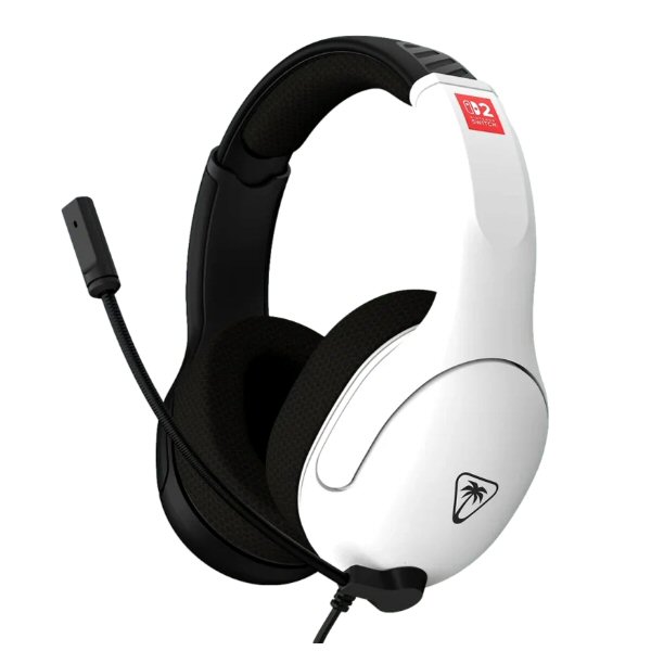 אוזניות גיימינג Turtle Beach Airlite Fit שחור לבן ל Nintendo Switch 2