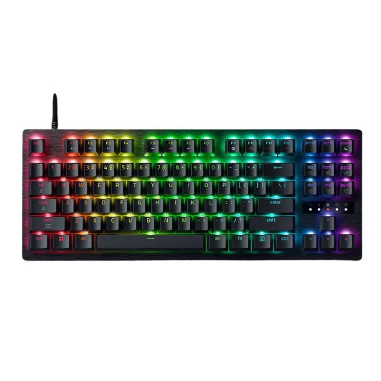 מקלדת גיימינג Razer Huntsman V3 Tenkeyless 8KHz עם מתגים אופטיים אנלוגיים Gen 2